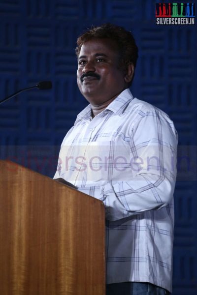 Director Thanukumar at Poriyaalan Press Meet Stills