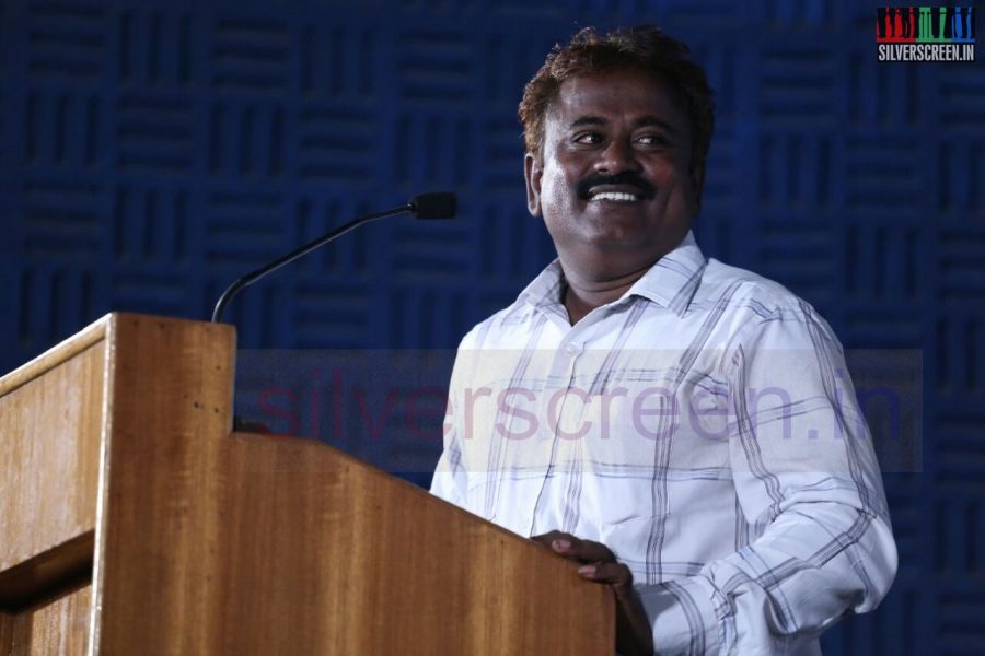 Director Thanukumar at Poriyaalan Press Meet Stills