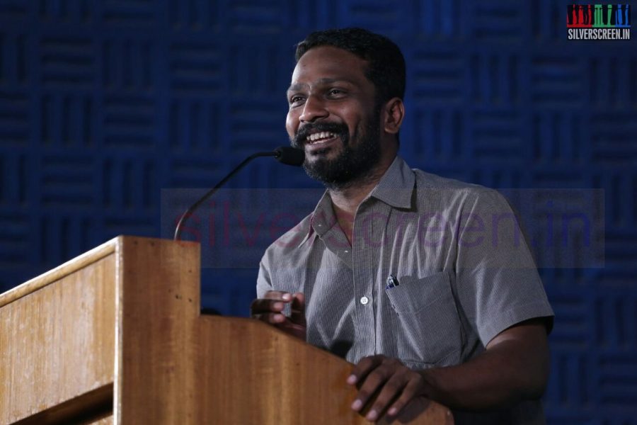 Director Vetrimaaran at Poriyaalan Press Meet Stills
