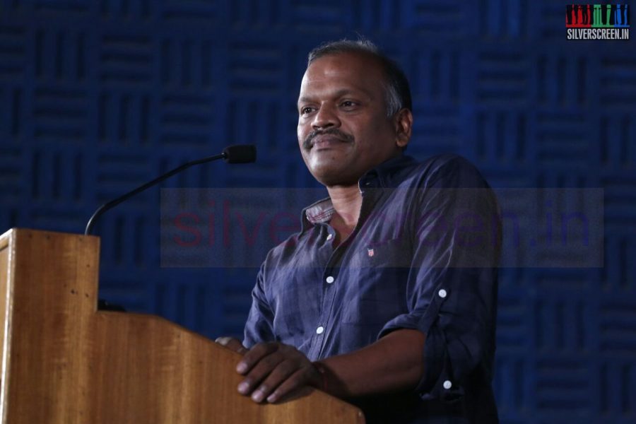 Cinematographer R Velraj at Poriyaalan Press Meet Stills