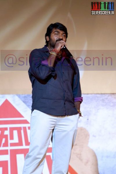 Actor Vijay Sethupathi at Sigaram Thodu Audio Launch Event Stills