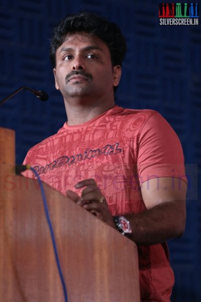 Director Gaurav Narayanan at Sigaram Thodu Press Meet Event Stills