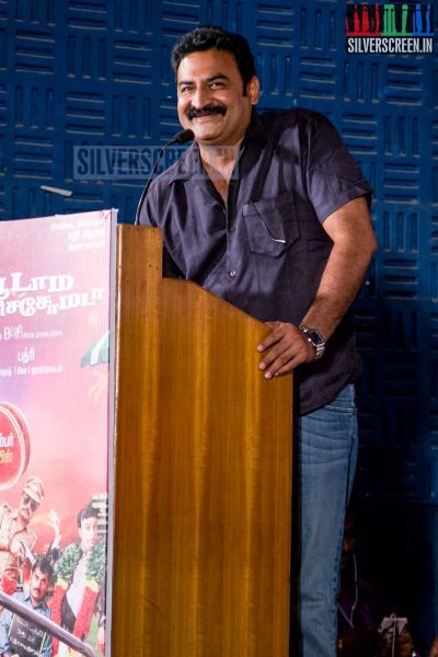 Actor Aadukalam Naren at the Aadama Jaichomada Press Meet