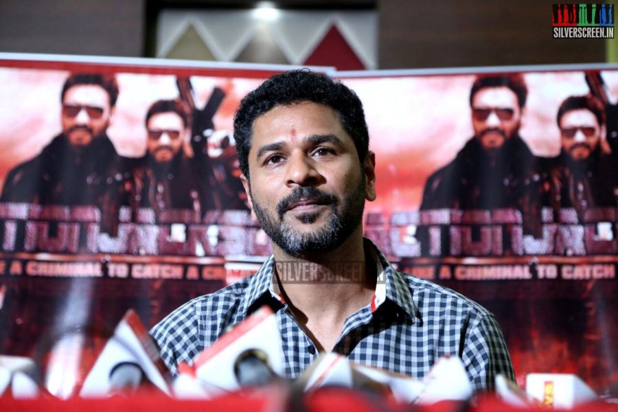 Actor Prabhu Deva Press Meet Photos