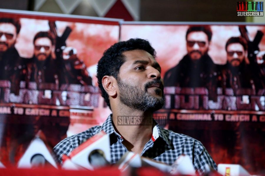 Actor Prabhu Deva Press Meet Photos