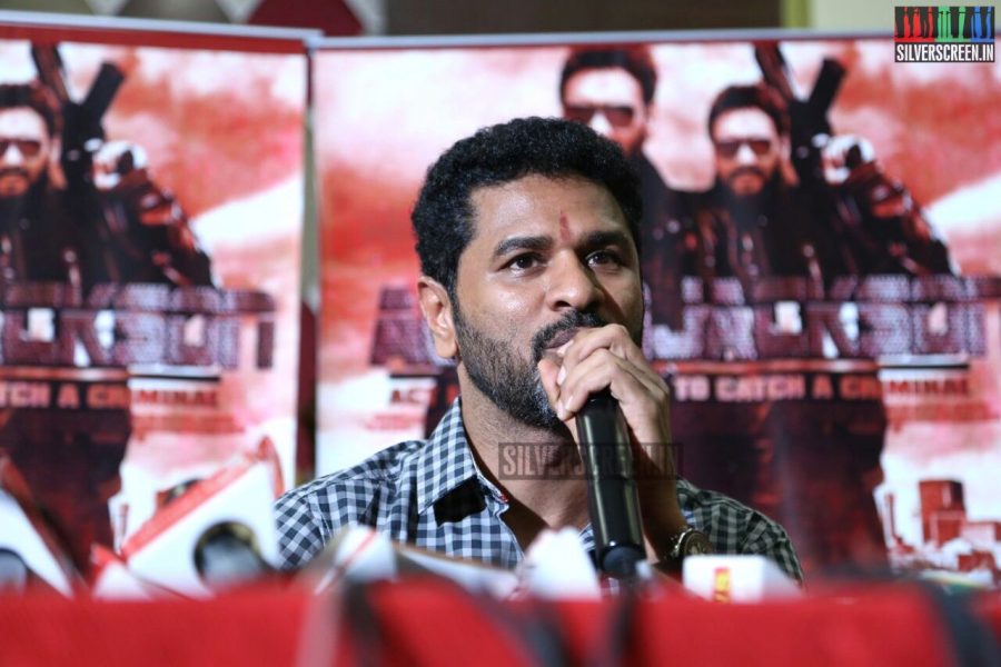 Actor Prabhu Deva Press Meet Photos