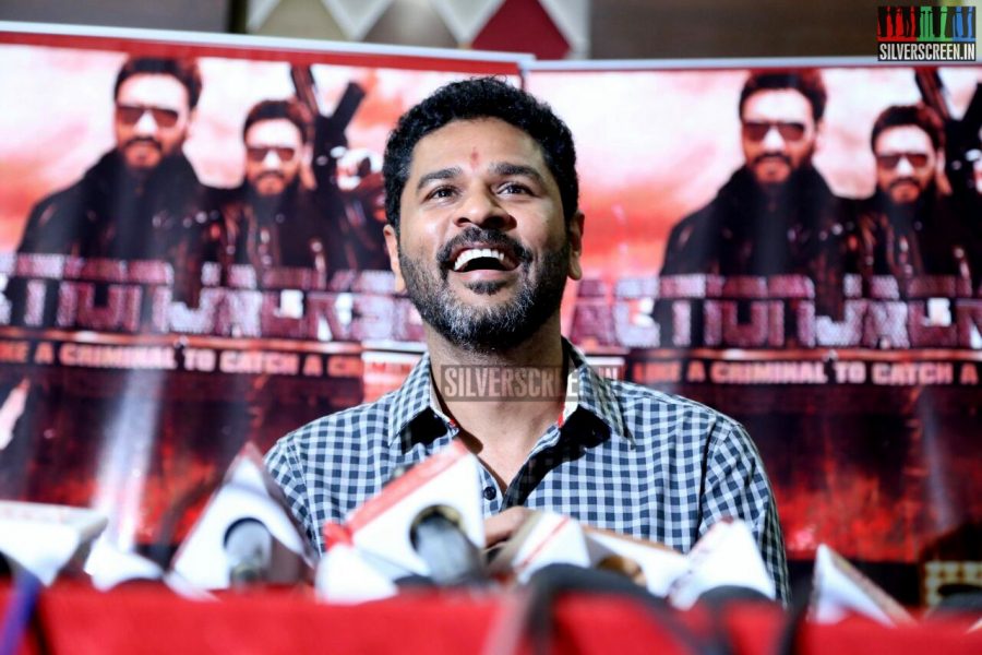 Actor Prabhu Deva Press Meet Photos