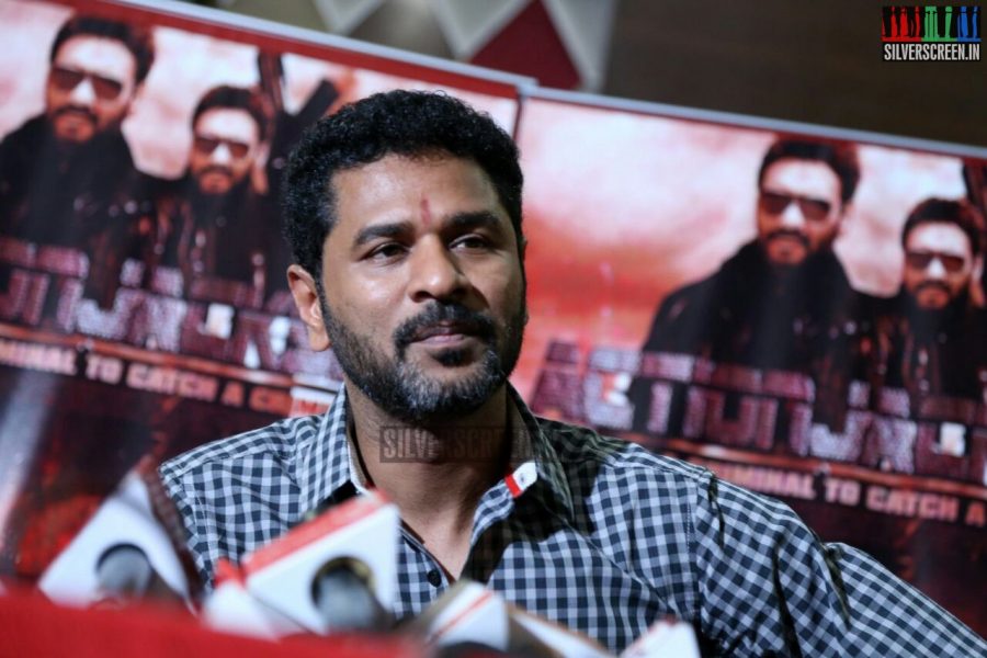 Actor Prabhu Deva Press Meet Photos