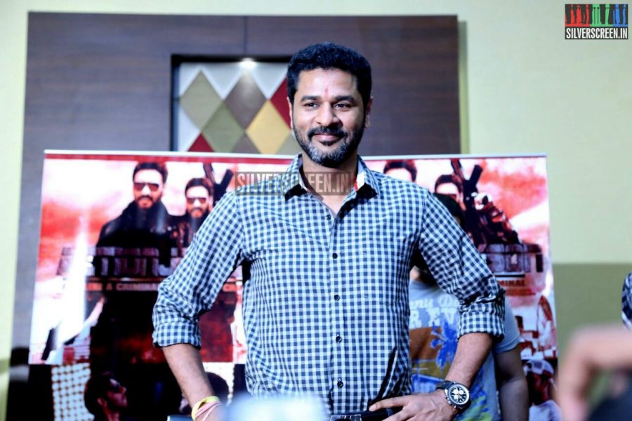 Actor Prabhu Deva Press Meet Photos