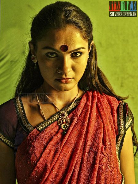 Actress Andrea Jeremiah, Hansika, Raai Laxmi, Vinay Rai in Aranmanai Movie Stills