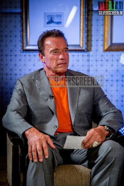Arnold Schwarzenegger I or Ai Movie Meet and Greet - Exclusive HQ Pics