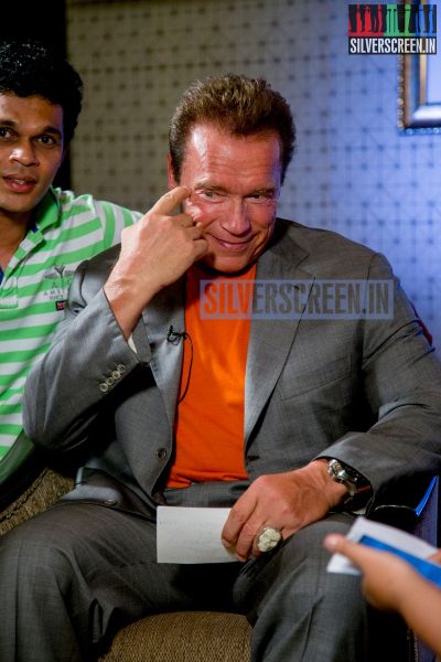 Arnold Schwarzenegger I or Ai Movie Meet and Greet - Exclusive HQ Pics