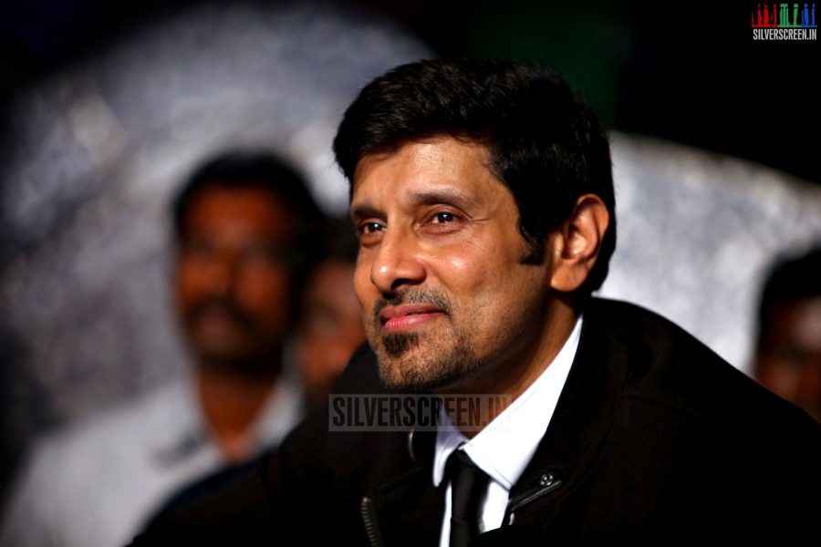 Actor Vikram at the I aka Ai Movie Audio Launch Stills