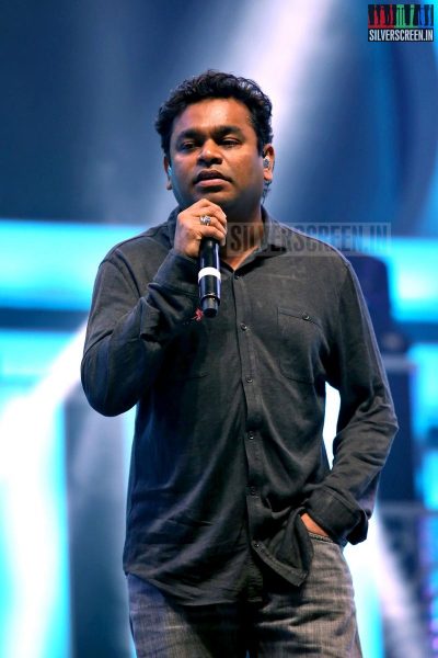 Music Director AR Rahman at the I aka Ai Movie Audio Launch Stills