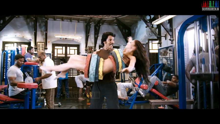 I Movie Teaser Frames with Vikram and Amy Jackson