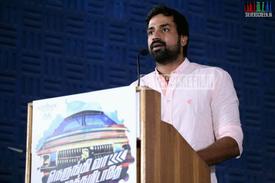 Actor Shabeer at Nerungi Vaa Muthamidathe Press Meet Event