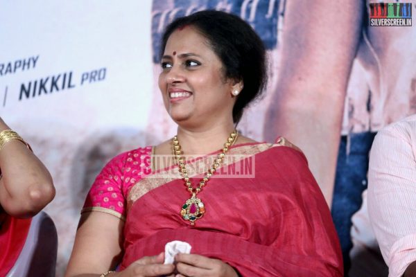 Actress Lakshmy Ramakrishnan at Nerungi Vaa Muthamidathe Press Meet Event