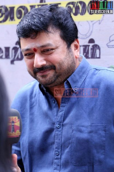 Actor Jayaram at the Oru Pakka Kathai Movie Press Meet