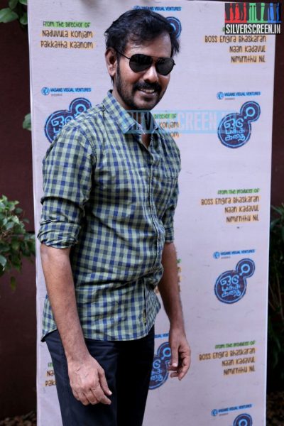 Actor and Cinematographer Natarajan Subramaniam at the Oru Pakka Kathai Movie Press Meet