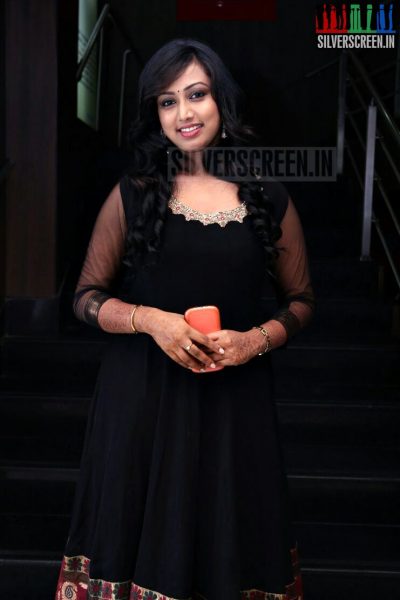 Actress Spoorthi Suresh at the Pokkiri Mannan Movie Audio Launch