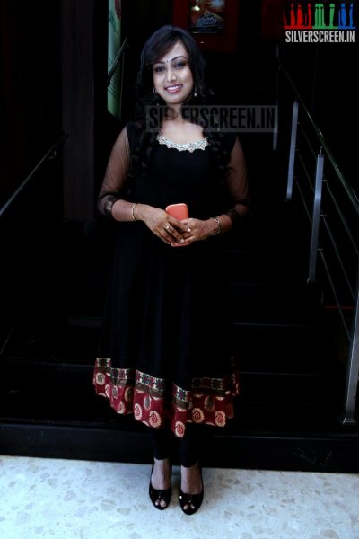 Actress Spoorthi Suresh at the Pokkiri Mannan Movie Audio Launch