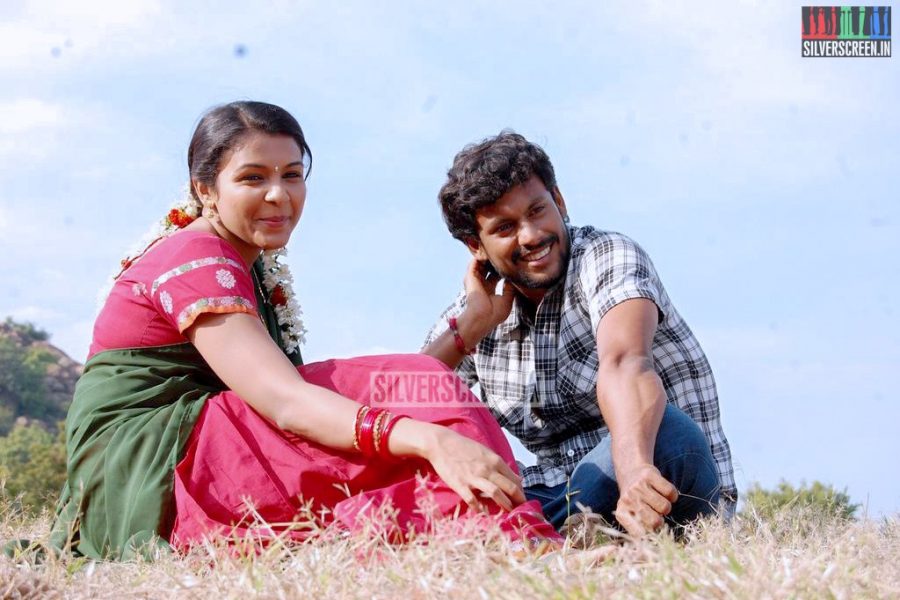 Actor Akhil and Actress Saranya Nag in Retta Vaalu Movie Stills