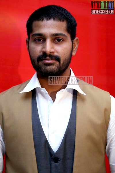 Actor Dhruv at the Thilagar Audio Launch