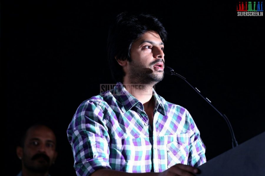 Actor Srikanth at the Thilagar Audio Launch