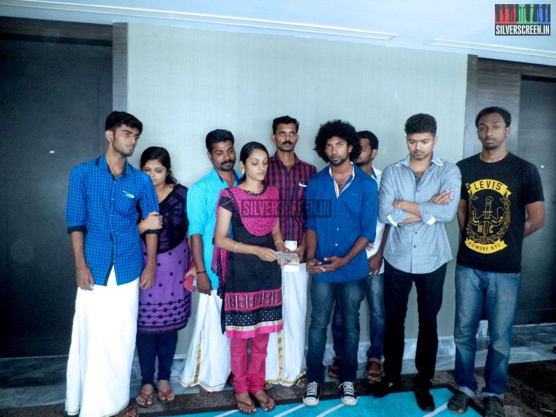 Actor Vijay Meets Unnikrishnan Family