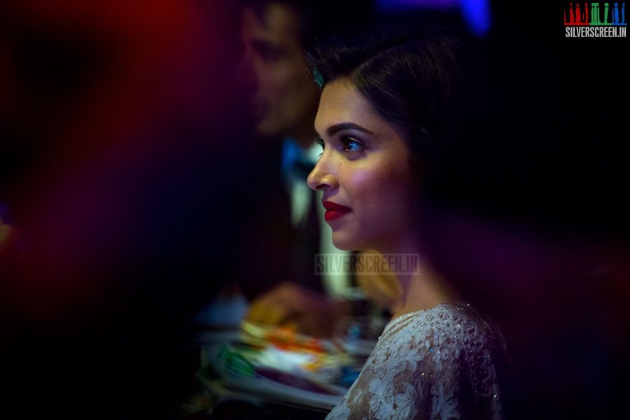 Actress Deepika Padukone Solo Photos from the Happy New Year Promo in Chennai