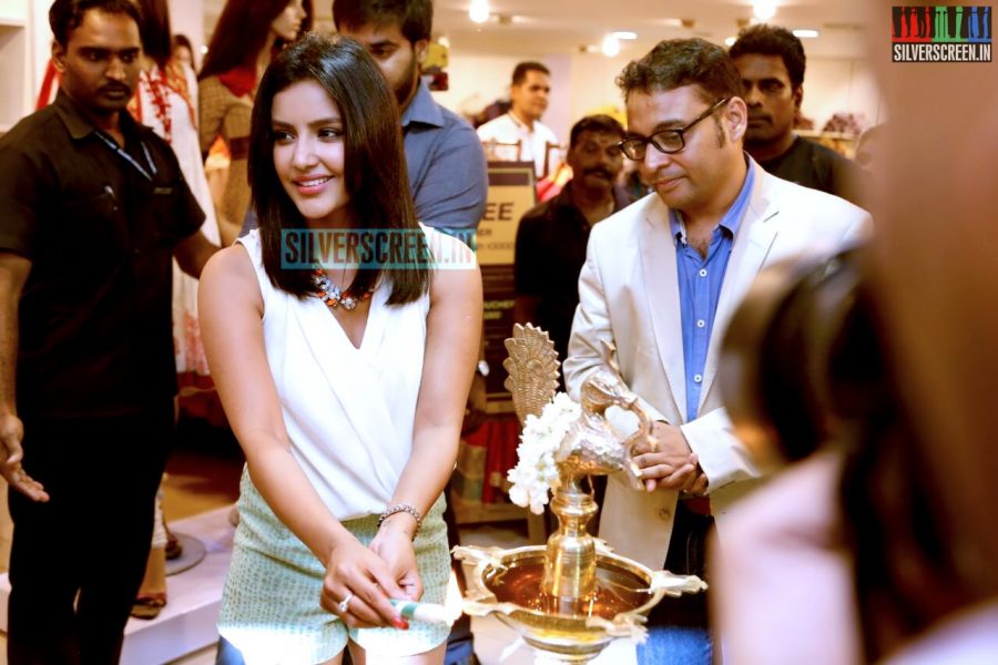 Actress Priya Anand photos from a Pantaloon store launch