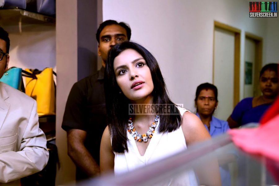 Actress Priya Anand photos from a Pantaloon store launch