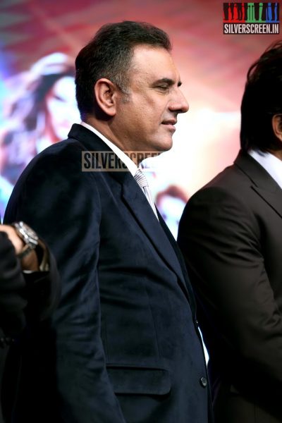 Actor Boman Irani at the Happy New Year Movie Fashion Show Promo for Palam Silks, Chennai