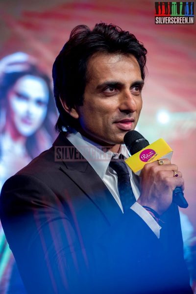 Actor Sonu Sood at Happy New Year Promo with Palam Silks