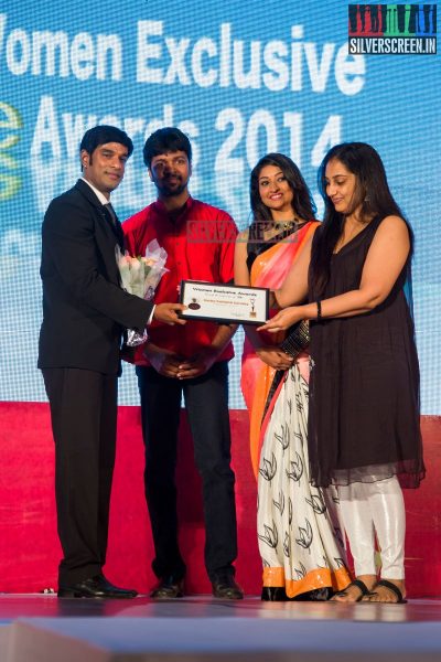 Madhan Karky; Neelima Rani at WE Awards 2014 Ceremony Photos