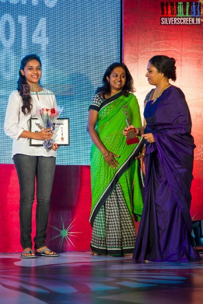 Actress Sri Divya at WE Awards 2014 Ceremony Photos