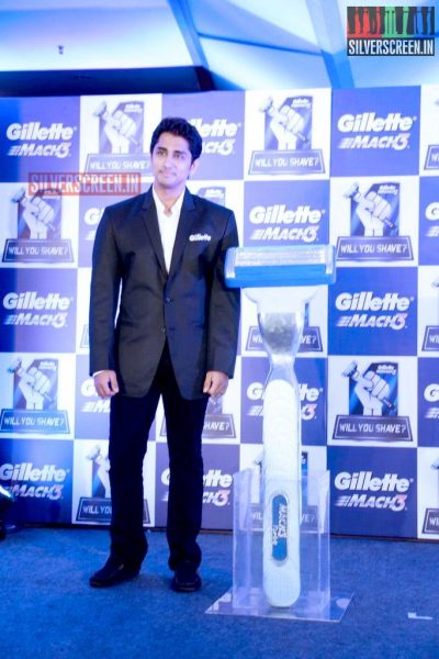 Actor Siddharth at Gillette Promotional Event Stills