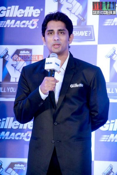 Actor Siddharth at Gillette Promotional Event Stills