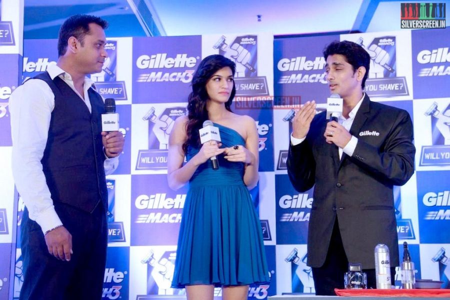 Actor Siddharth at Gillette Promotional Event Stills