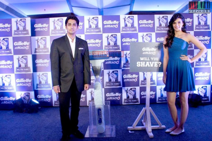 Actor Siddharth at Gillette Promotional Event Stills