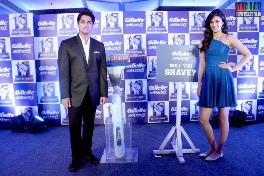 Actor Siddharth at Gillette Promotional Event Stills