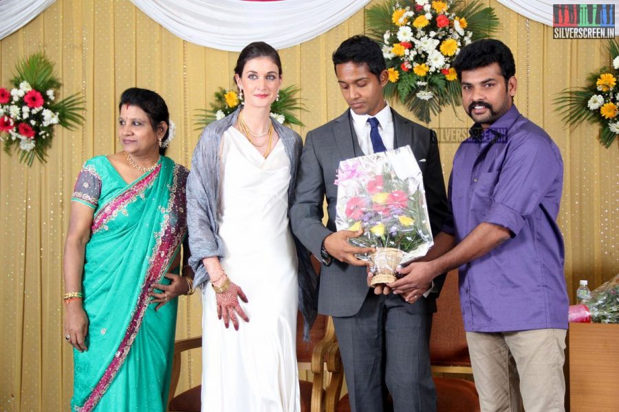 Wedding Reception for Journalist Anupama’s Son Stills