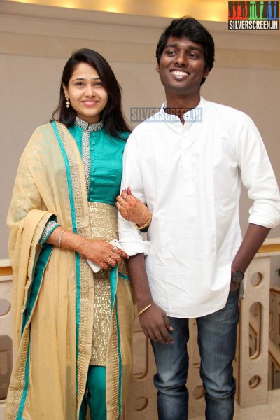 Director Atlee and Priya Wedding Press Meet Stills