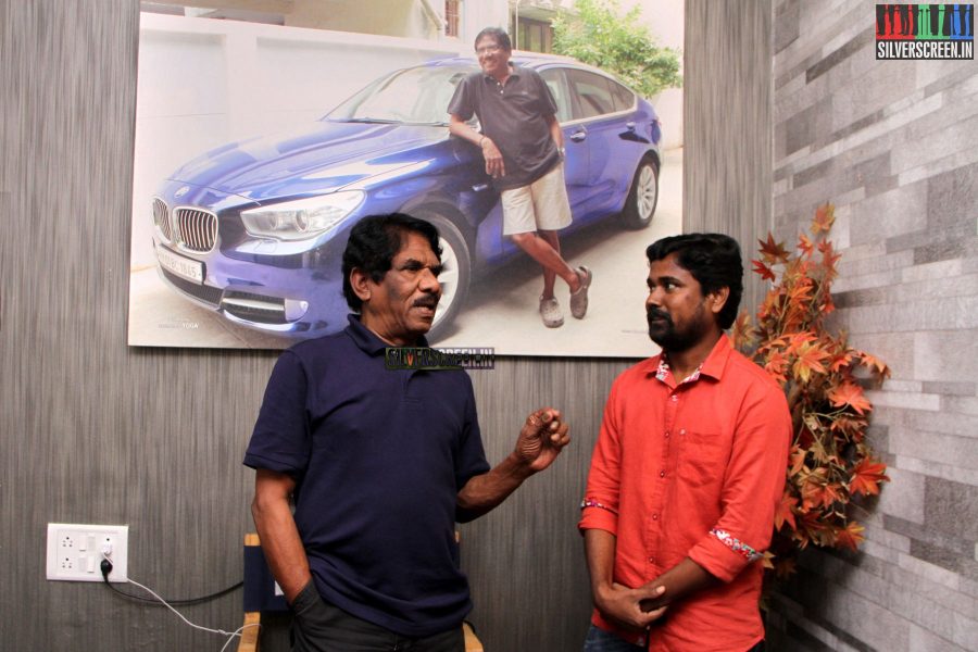 Director Bharathiraja Felicitates Director Vetri Mahalingam