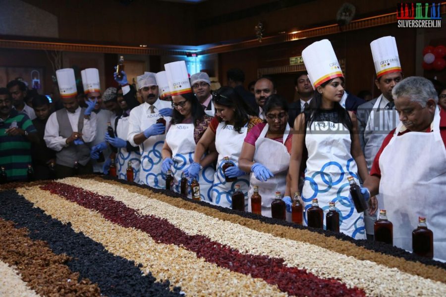 Thirudan Police Team at Cake Mixing Event