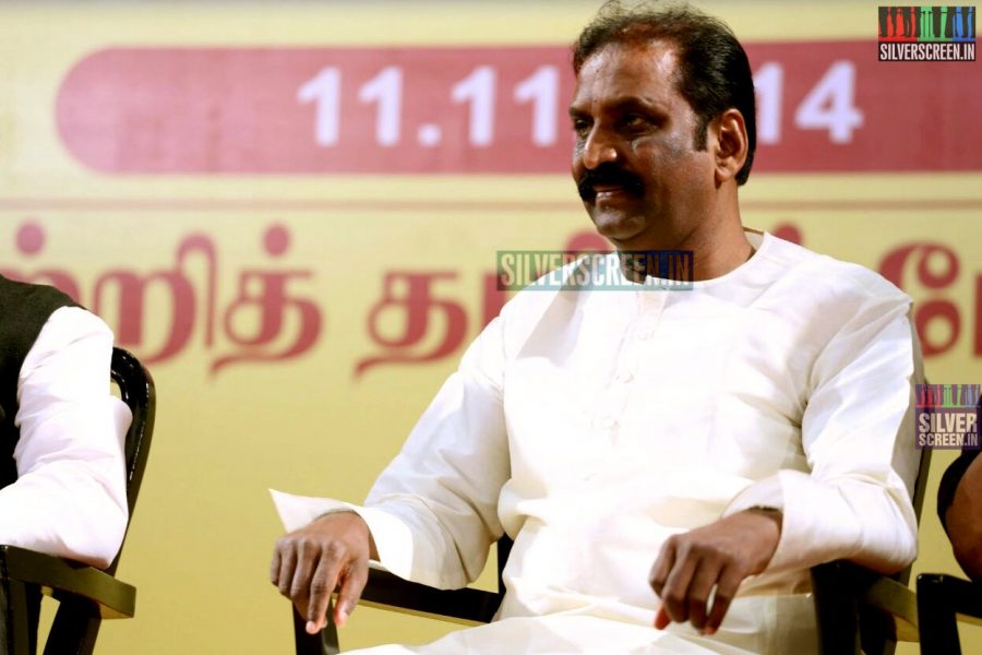 Vairamuthu Felicitates MP Tarun Vijay