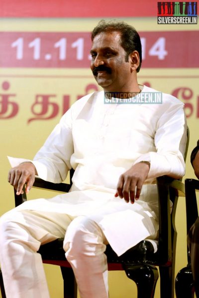 Vairamuthu Felicitates MP Tarun Vijay