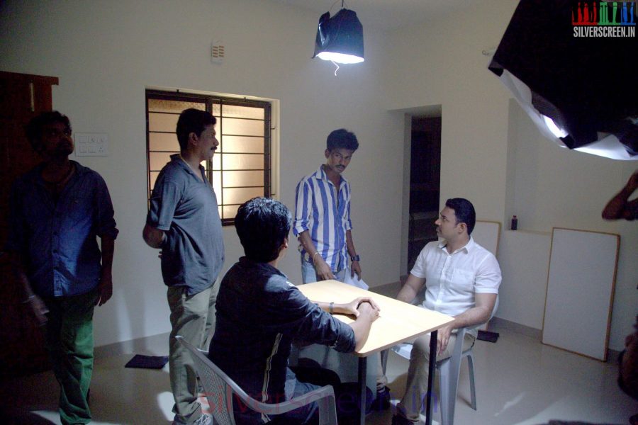 Yoogan Working Stills Directed by G Kamal (Editor for the movie Vu)