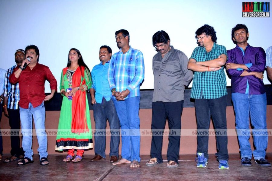 Actor R Pandiarajan at Aaivukoodam Team Meet