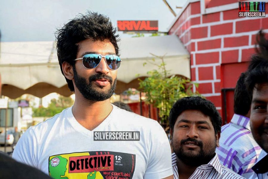 Actor Aadhi Joins Clean India Campaign Photos